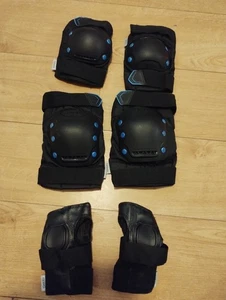 Oxelo Pads Set : knee, elbow and hand protective padding. Size L - Picture 1 of 3