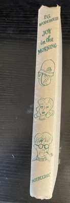 Joy in The Morning by P.G. Wodehouse, First Am. Edition Foto 1 de 4