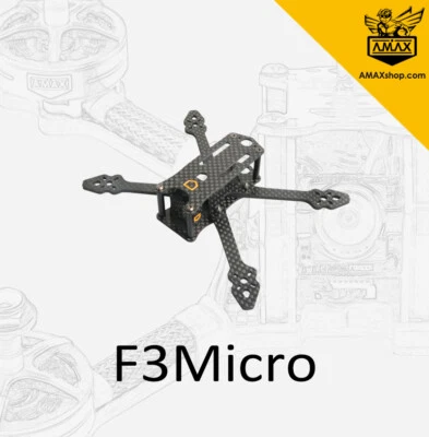 F3Micro 3'' Tiny Whoop Micro RC Drone FPV Freestyle Frame Rahmen Race Quad AMAX - Bild 1 von 3