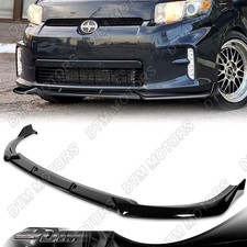 For 11-15 Scion xB Painted Black Front Bumper Lip Body Kit Spoiler Splitter 3pcs