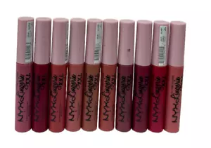 NYX Lingerie XXL Matte Liquid Lipstick (0.13oz / 4mL) NEW YOU PICK - Picture 1 of 16