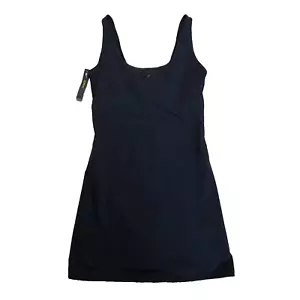 Nike Dress Womens XS Black Bliss Luxe Training Sports Built In Shorts Bra Mini - Picture 1 of 13