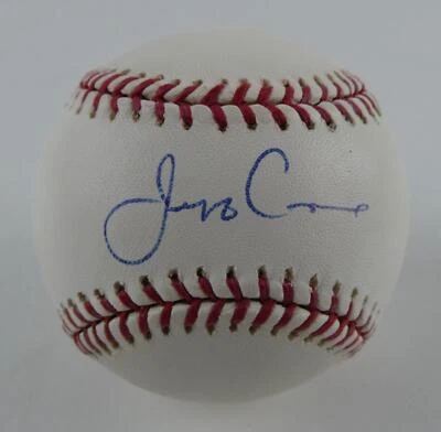 Jeff Conine Signed Baseball Rawlings OML Florida Marlins Autographed - Image 1 of 4