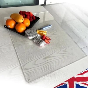 Rectangle Chopping Board Non-slip Transparent Food Processing Board Kitchen Tool - Picture 1 of 16