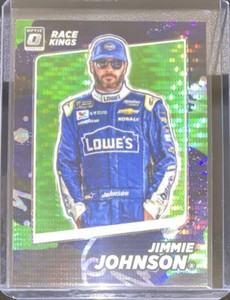2022 Donruss Jimmie Johnson Race Kings Optic Lime Green Pulsar #3