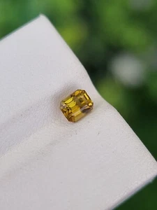 Tourmaline Stone Natural Yellowish Orange Untreated Loose Faceted Afghanistan - Picture 1 of 4