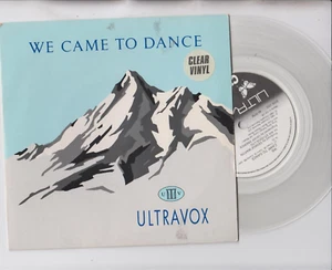 Ultravox - We Came To Dance 1983 7 inch clear vinyl single - Picture 1 of 1