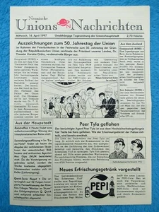 MOSAICO Digedags "Noticias de la Unión Neónica" mosaico 24 fanzines 1997 RARO - Imagen 1 de 2