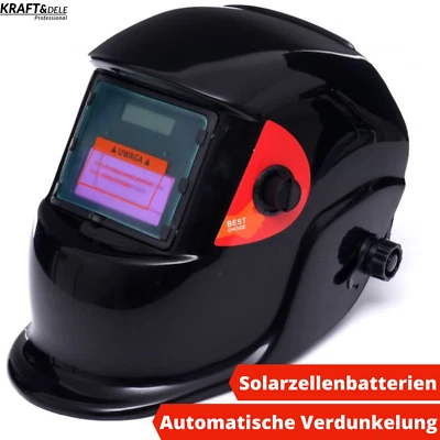 MARKENLOS Schweißhelm Automatik Speedglas Solar Schweißschild Schweißschirm Schutzhelm