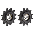 2 Pcs DIN(ISO) 08B Chain Idler Sprocket 8mm Bore, 1/2" Pitch, Hardened 12 Teeth