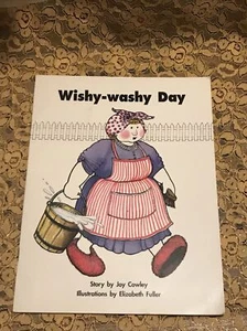 Story Basket, Wishy-Washy Day by JOY COWLEY Full Print line PB 1993 - Picture 1 of 7