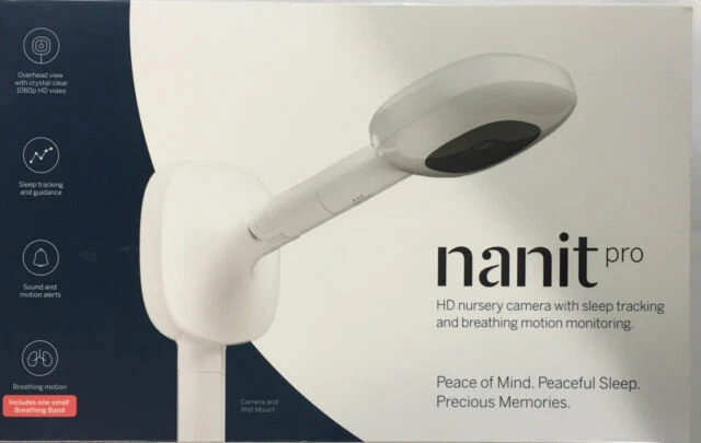 Nanit Pro N311US HD Baby Camera with Sleep Tracking and Breathing Monitoring - White