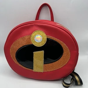 The Incredibles 2 Her Universe Hot Topic Pixar Logo Backpack 11" by 9" Pre-Owned - Picture 1 of 10