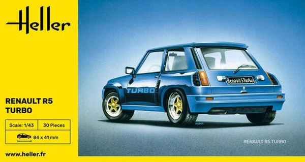 Renault R5 Turbo 1/43 - HELLER 80150 - Immagine 1 di 1