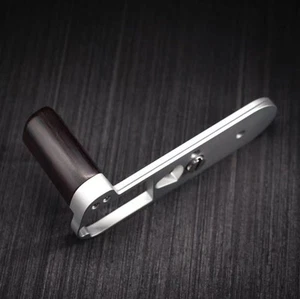 Leica M11 Hand Grip Ebony Aluminum Design Dovetail Plate New Top Mint JAPAN - Picture 1 of 4