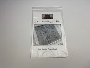 The Scarlett House She Feeds Them Well Counted Cross Stitch Pattern 5R - Picture 1 of 3