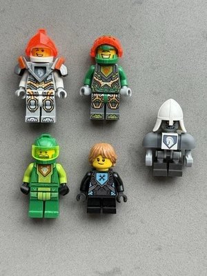 LEGO Nexo Caballeros Minifigura Lote Traje de Batalla Aaron Lance Jouster Robin Underwood Foto 1 de 3