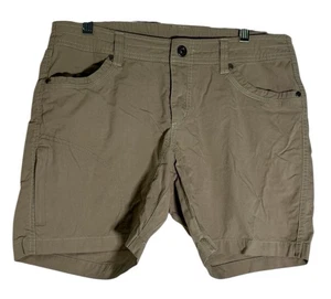 Pantalones Cortos Kuhl Montaña Senderismo Caminar Gorpcore Bronceados Para Mujer Talla 10 - Imagen 1 de 3