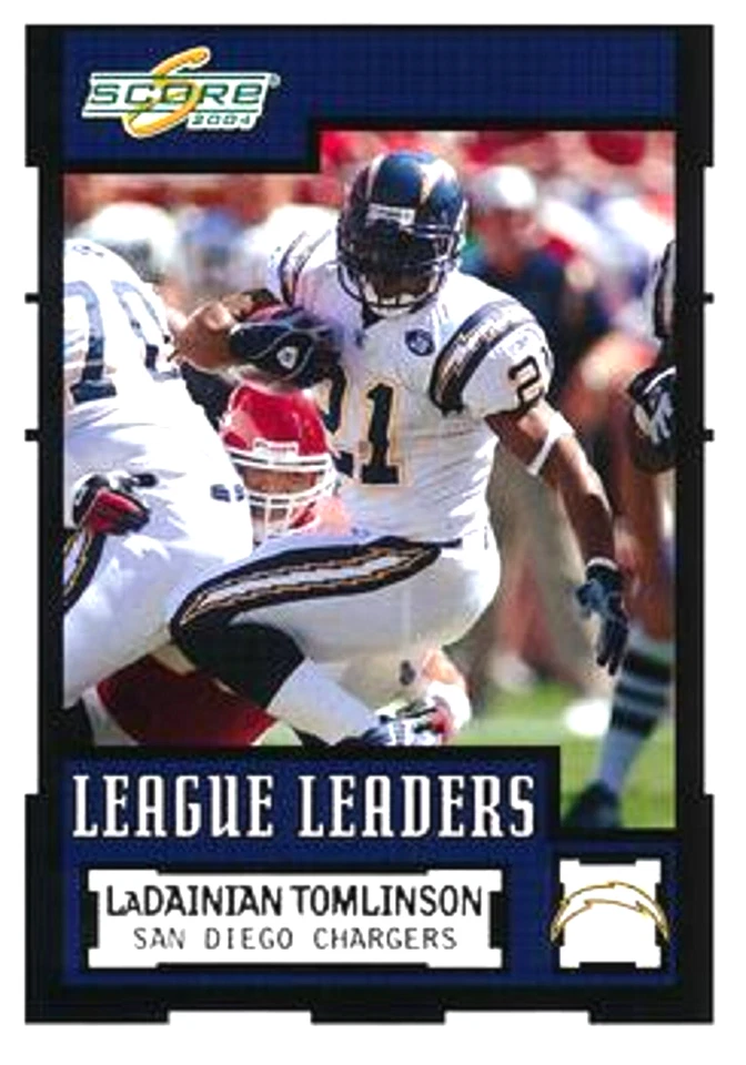 2004 Score #355 LaDainian Tomlinson San Diego Chargers HOF - Image 1 of 1