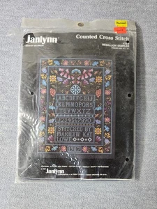 Janlynn Counted Cross Stitch Medallion Sampler Kit #78-9 - Picture 1 of 3