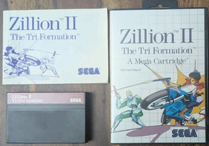 Sammlerzustand - Zillion II - SEGA Master System Spiel OVP 2 - Bild 1 von 22