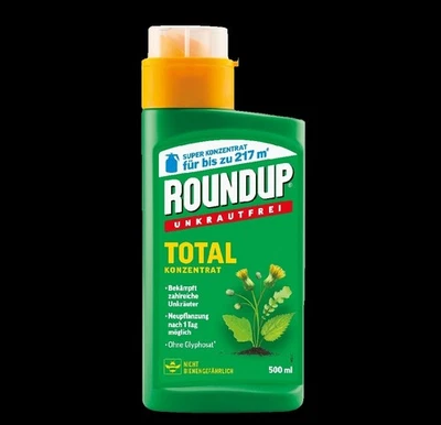 Roundup Unkrautfrei TOTAL KONZENTRAT 500 ml Unkrautvernichter Unkrautex Herbizid - Bild 1 von 2