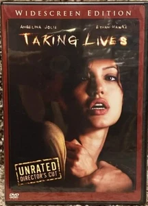 N1 {New Sealed} TAKING LIVES Unrated Director's Cut Dvd Movie ANGELINA JOLIE - Picture 1 of 1