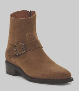 Nuevo con etiquetas Botín de Gamuza Frye Hannah Engineer, Estilo #73908, Anacardo (Marrón) talla 7.5B - Imagen 1 de 5