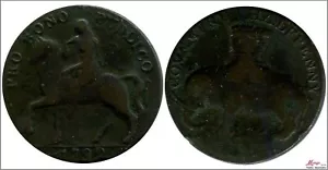 England Token 1792 (1/2 Penny) Warwickshire MBC / VF Seaby 23.7 - Picture 1 of 1