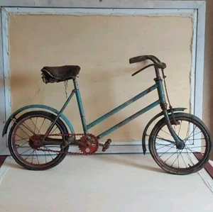 bici bike bicicletta epoca bimba Bici Antica Da Bambina Misure In Foto - Foto 1 di 16
