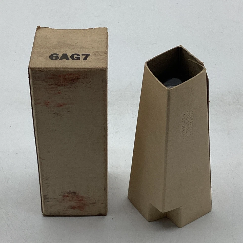 Antique KEN-RAD JAN-CKR-6AG7 TV & Radio Electron Tube Original Box