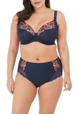 Elomi 286763 Women's Plunge Bra Charley  Navy , Sizes 40 G - Image 1 of 3