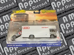 Hot Wheels Audi S4 Quattro With Fleet Flyer - Picture 1 of 1