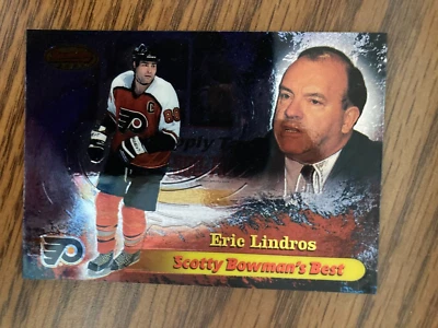 1998-99 Bowman Scotty Best Insert #SB5 Eric Lindros Philadelphia Flyers NrMt - Image 1 of 2