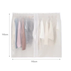 CLOTHES RACK COVER (110x110cm) Dust Proof Removable Garment Protector Sheet - Picture 1 of 5