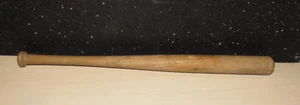 Vintage 1950s 16.5" Mini Wooden Baseball Bat no Markings - Picture 1 of 4