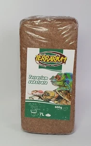 Terrarium Substrate Coconut Fibre Brick 1200g ( 14L ) Reptiles Lignocel - Picture 1 of 5