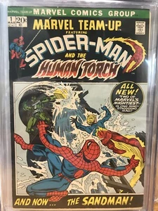 🔥MARVEL TEAM-UP #1 CGC 5.0OWW🔥3/72 SPIDER-MAN🌟2nd ORIGINAL TITLE🎥MCU - Picture 1 of 6