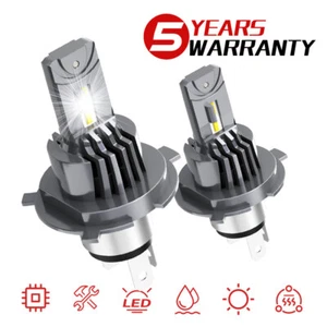 2Pcs 10000K LED Headlight High/Low Bulbs Lights For Toyota FJ Cruiser 2007-2014 - Picture 1 of 12