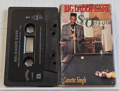 BIG DADDY KANE - SMOOTH OPERATOR (Cassette, 1989, Cold Chillin/Reprise) Foto 1 de 2