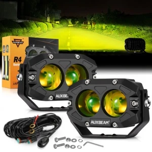 Auxbeam 4" Zoll LED Licht Spot Linse Beam Offroad Fahrlicht Nebelscheinwerfer SUV ATV - Bild 1 von 12
