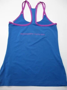 ADIDAS Tank Top Woman's Size S Tech Fit Blue/Purple - Picture 1 of 6