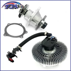 Water Pump & Fan Clutch Kit For Olds Chevy Trailblazer GMC Envoy Olds Bravada - Picture 1 of 6