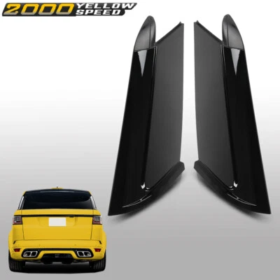 2X Rear Outside D Pillar Molding Trim Fit For 14-22 Land Rover Range Rover Sport - Изображение 1 из 4