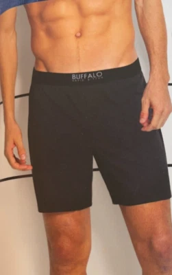 Boxer de punto elástico Buffalo David Bitton de algodón para hombre, PEQUEÑO varios colores Foto 1 de 4