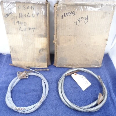 左右后制动电缆套件 1940 Hudson Traveler 6 1940 Hudson DeLuxe 6 — 第 1/4 张图片