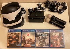 PlayStation 4 VR PSVR Bundle: Headset With Move Controllers, Camera & Games. V2