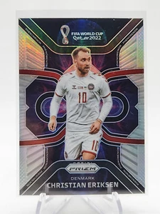 2022 PANINI PRIZM, WORLD CUP-PHENOMENOM, SILVER, CHRISTIAN ERIKSEN, DENMARK - Picture 1 of 4