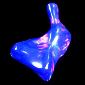 3.31 ct Eye-opening Fancy Cut (16 x 10 mm) Ethiopia Play of Colors Blue Opal - Picture 1 of 1