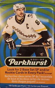 2021-2022 - Parkhurst - Cartes de hockey de la LNH - CHOISISSEZ VOTRE PROPRE CARTE - AVEC inserts - Neuf sous forme